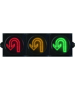 ĐÈN THGT MŨI TÊN QUAY ĐẦU XANH VÀNG ĐỎ D300